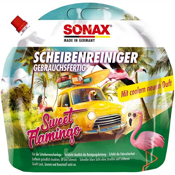 Sonax Scheibenreiniger gebrauchsfertig Sweet Flamingo 3L