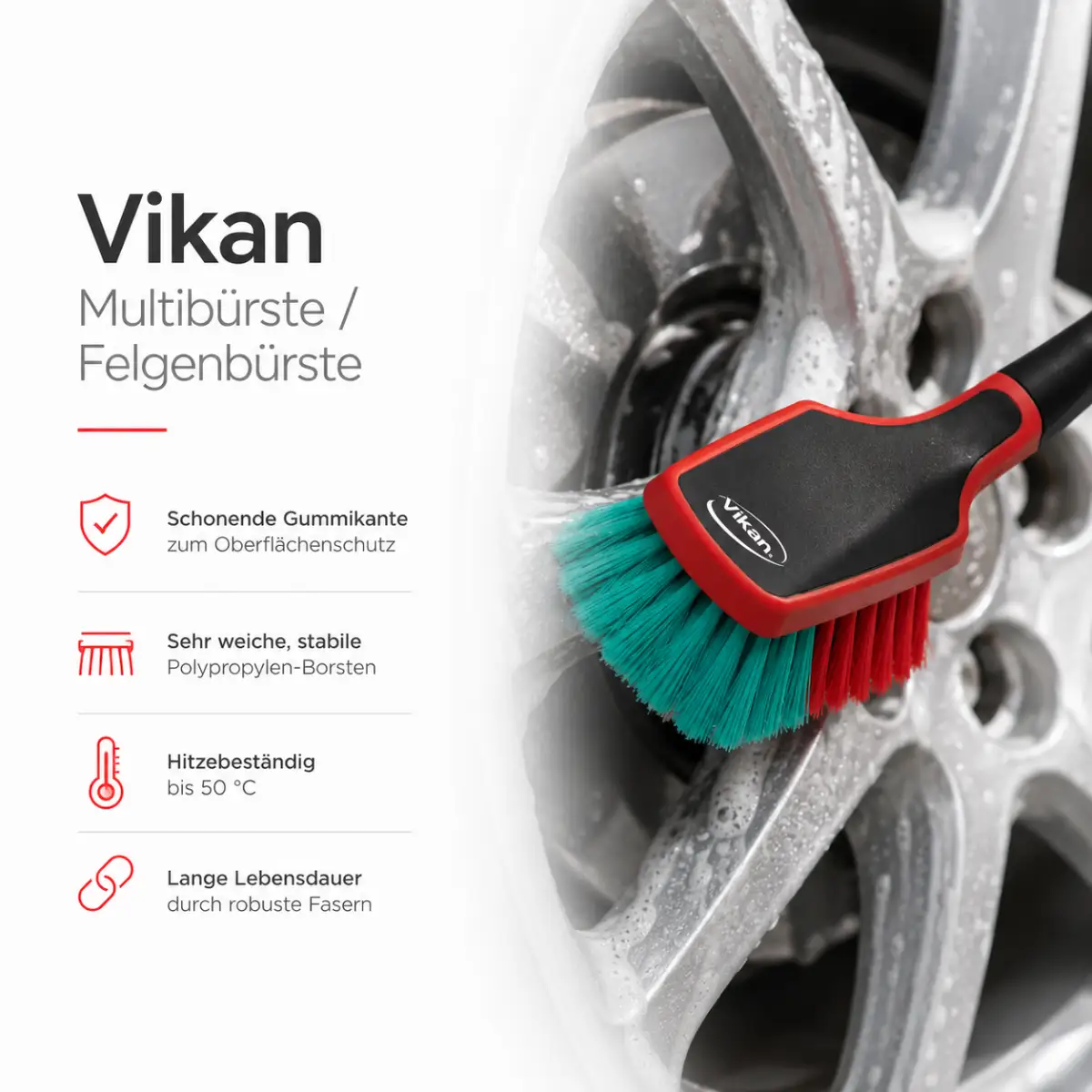 Vikan Multibürste/Felgenbürste