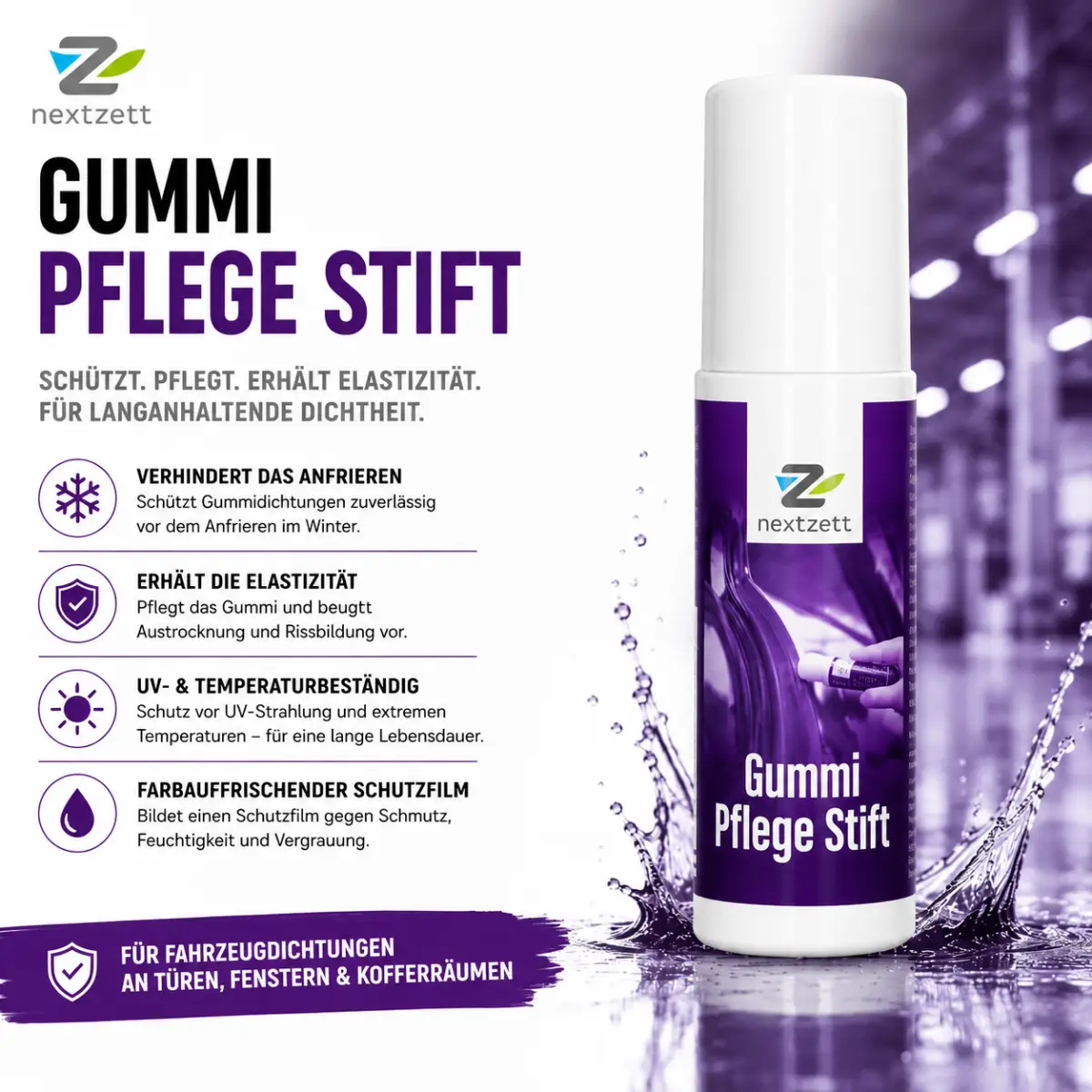 Nextzett Gummi Pflege Stift 100ml