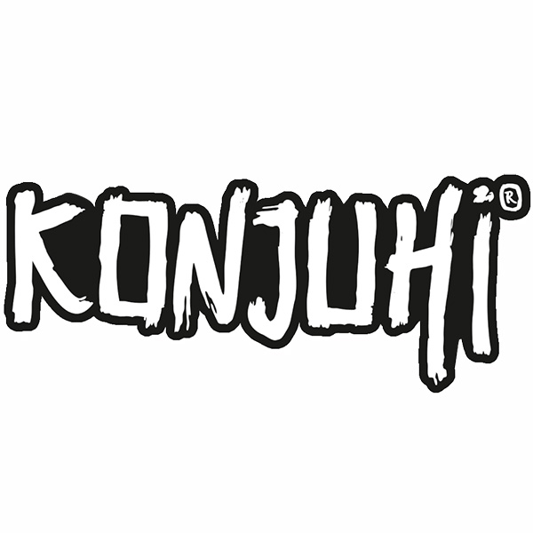 konjuhi-sticker KONJUHI Black and White Sticker