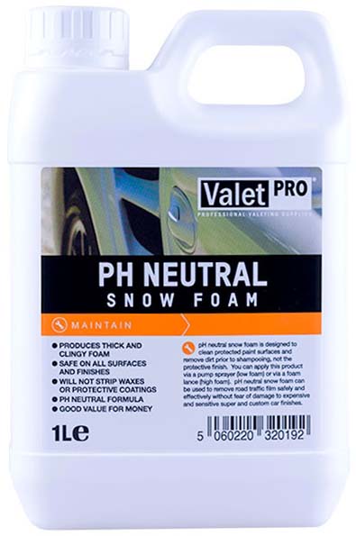 ValetPRO PH Neutral Snow Foam 1000ml