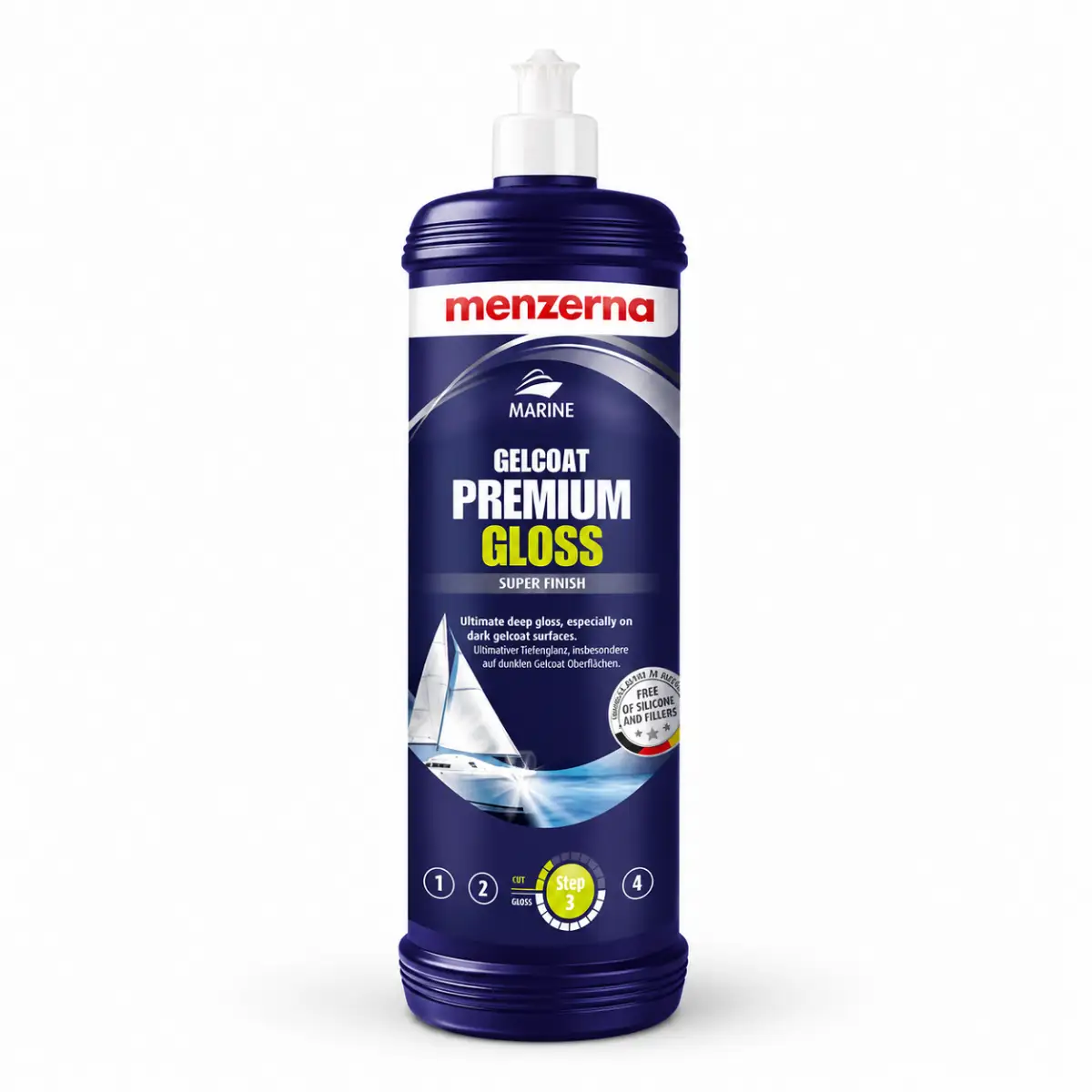Menzerna Marine Gelcoat Premium Gloss 250ml