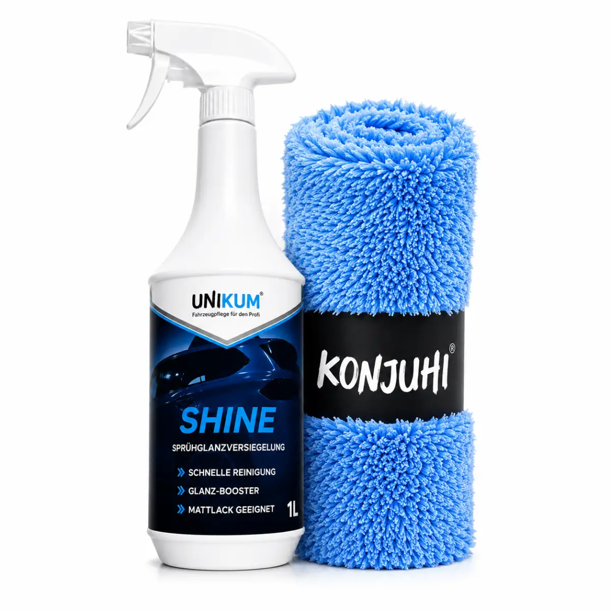 Unikum Optimus Shine Sprühglanzversiegelung 1L inkl. Mikrofasertuch 550GSM