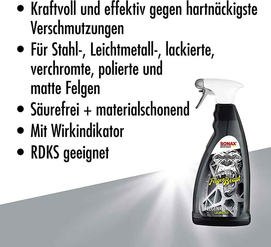 Sonax-Felgenbeast-Felgenreiniger Sonax Felgenbeast Felgenreiniger 1L