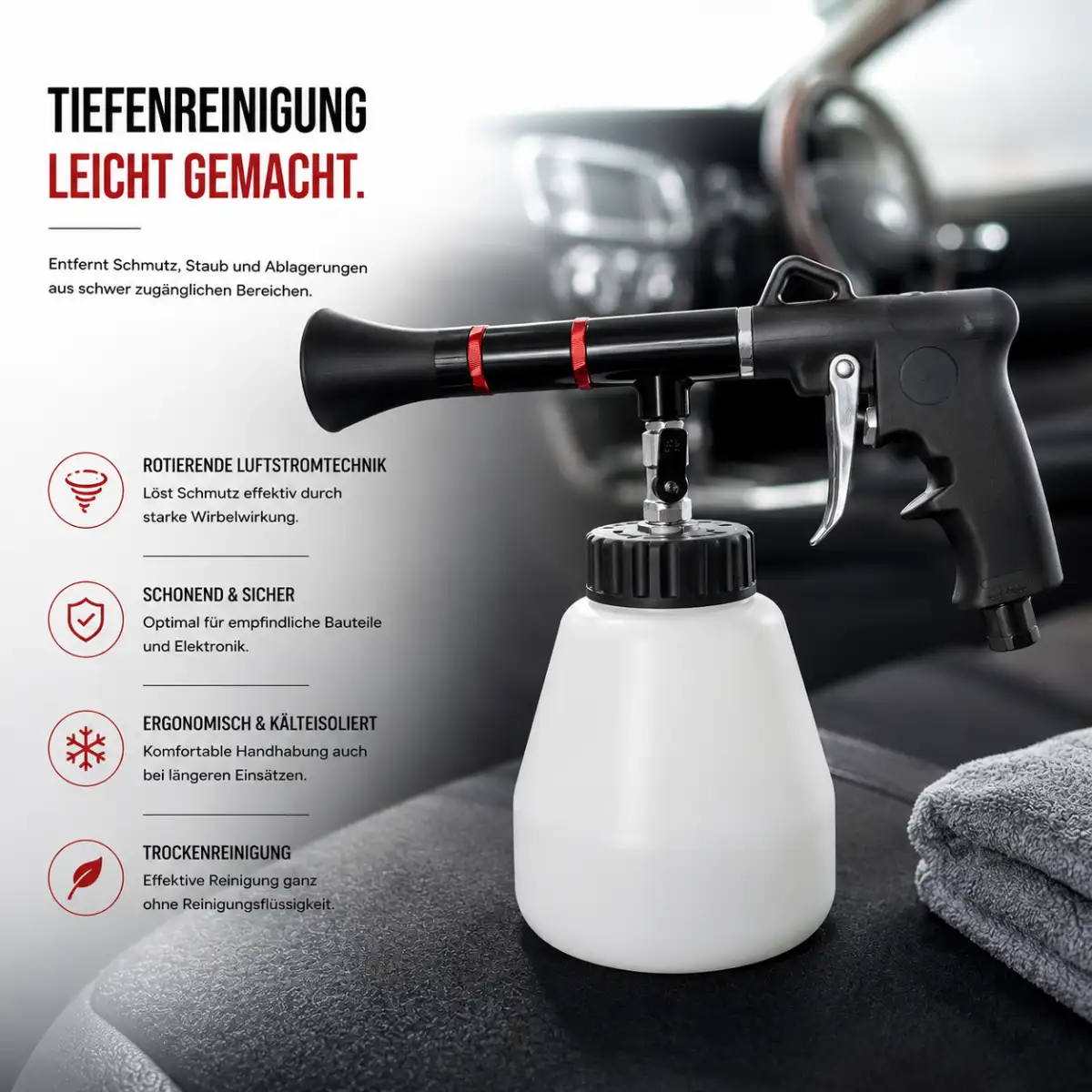 Unikum DL-Reinigungspistole Twister Cleaning Gun