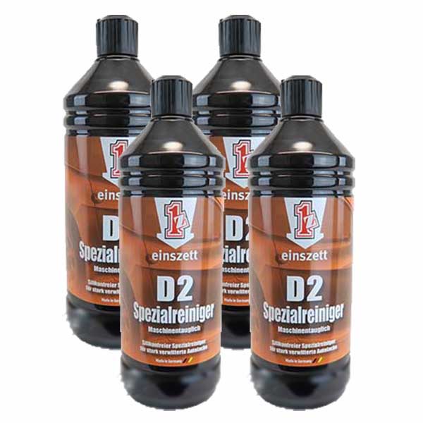 einszett-spezialreiniger-d2-1l-set 4 x Einszett Spezialreiniger D2 1L