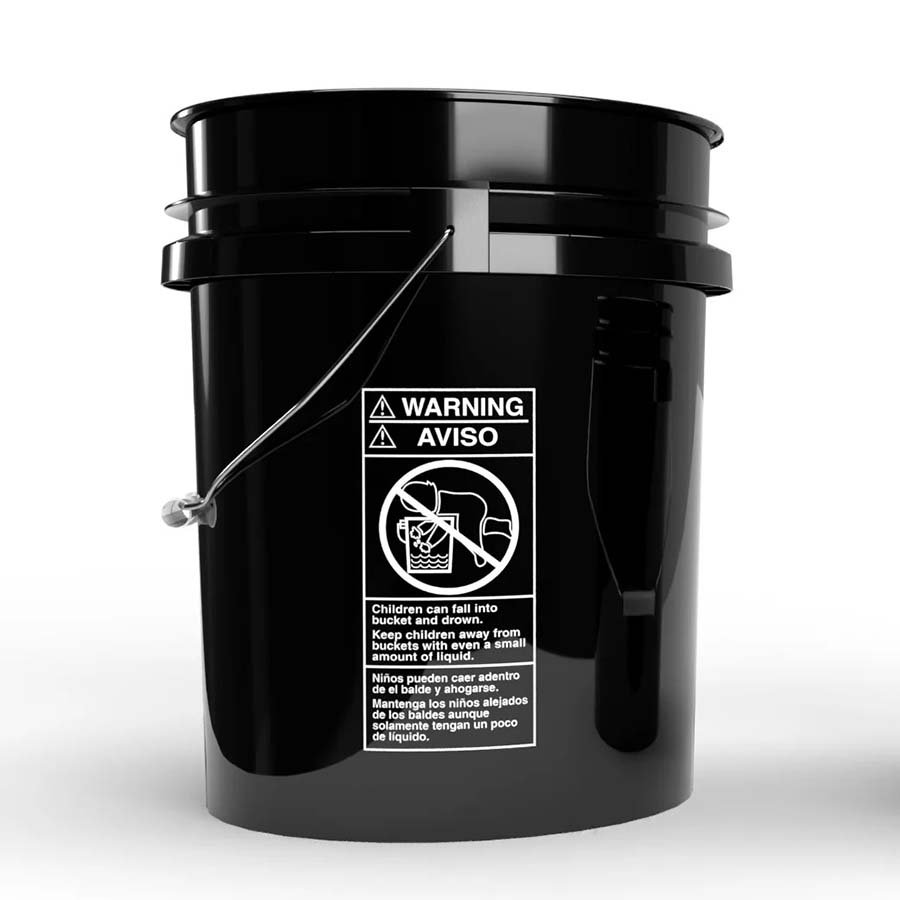 Magic Bucket Wascheimer 5 Gallonen Black