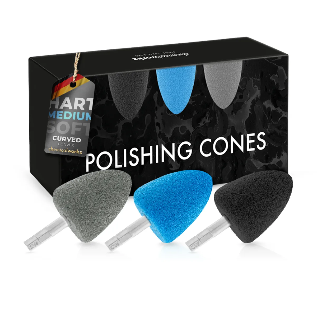 Chemicalworkz Polishing Cones Curved Polierkegel Convex