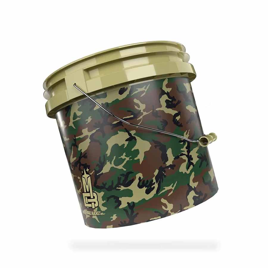 Magic Bucket Wascheimer 3,5 Gallonen Camouflage Green