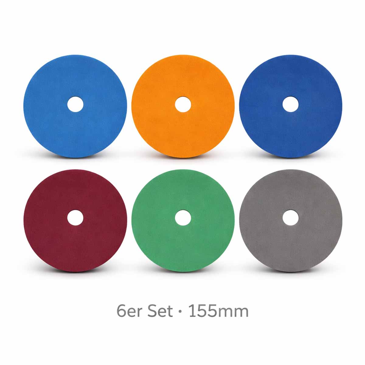 servFaces TS PRO Polierpads 155mm 6er Set