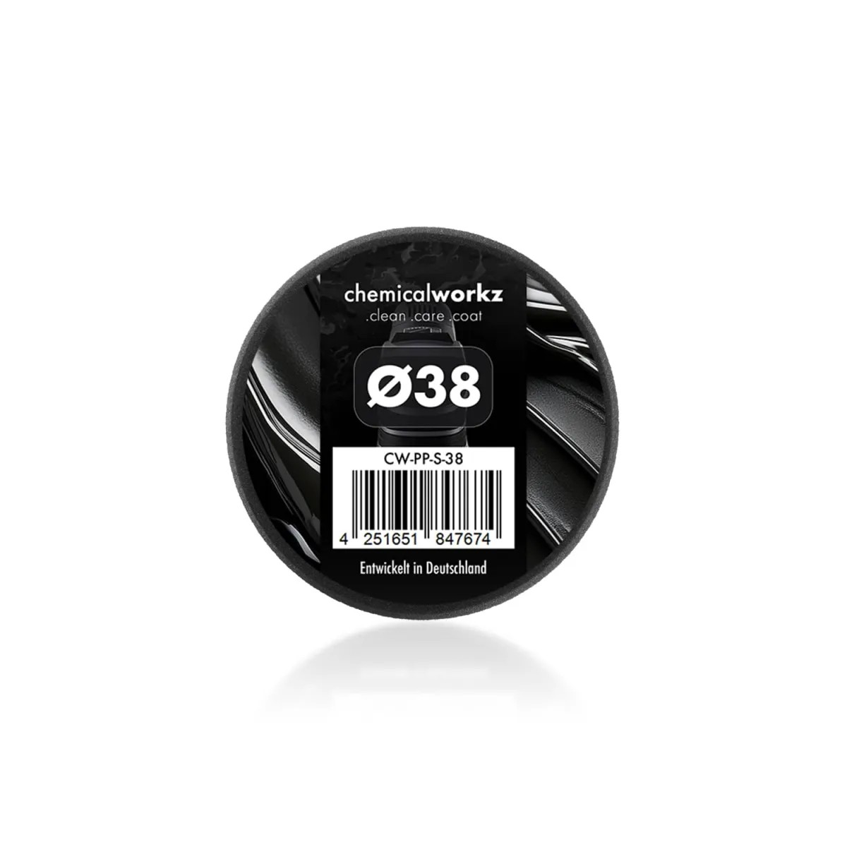 ChemicalWorkz Fine Finishing Performance Pad schwarz Ø 38mm ChemicalWorkz Fine Finishing Performance Pad schwarz Ø 38mm