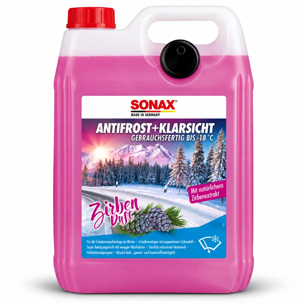 Sonax AntiFrost+KlarSicht bis -20 °C Zirbe 5L