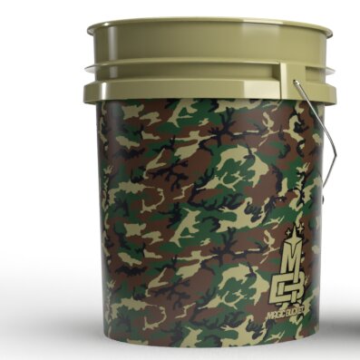 magic-bucket-wascheimer-5-gallonen-camouflage-gruen-4 Magic Bucket Wascheimer 5 Gallonen Camouflage Grün