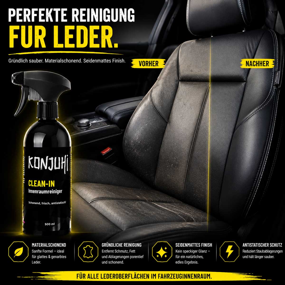 KONJUHI CLEAN-IN Innenraumreiniger 500ml