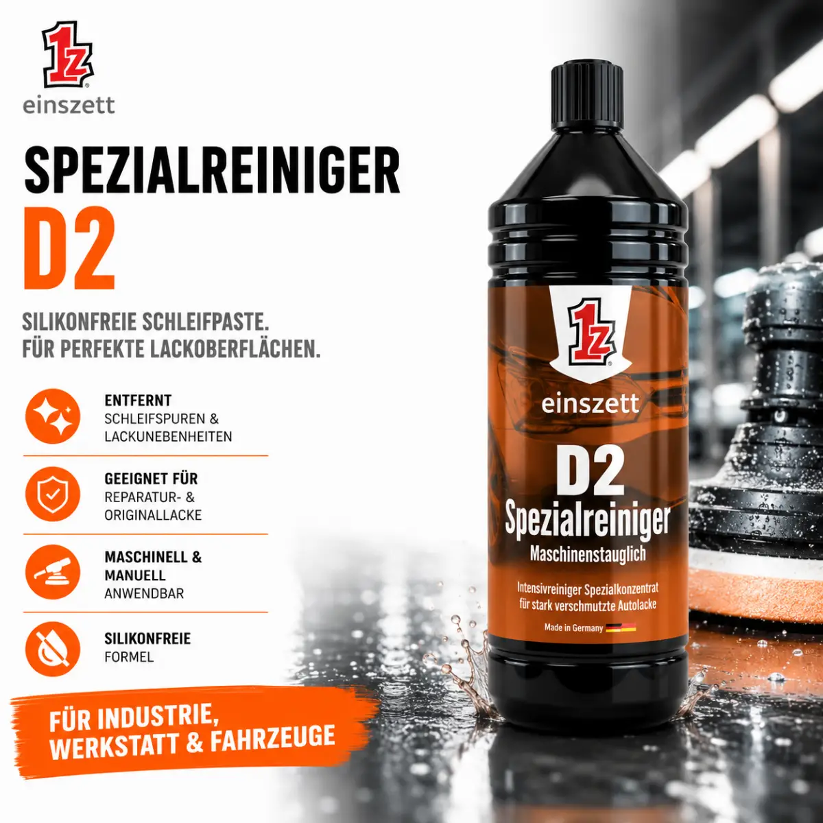 Einszett Spezialreiniger D2 1L