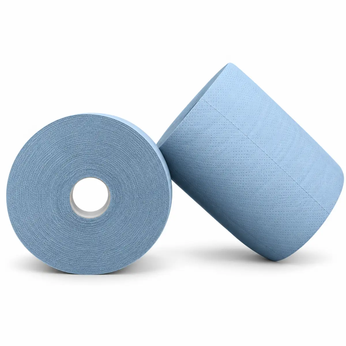 Nextzett Wischtücher Blau 500 Blatt 3lagig 2 Rollen