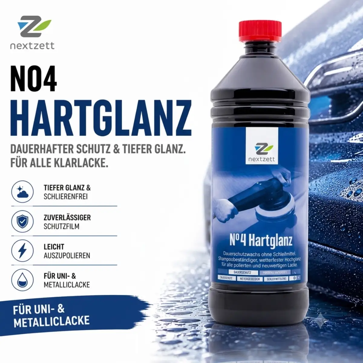Nextzett No4 Hartglanz 1L
