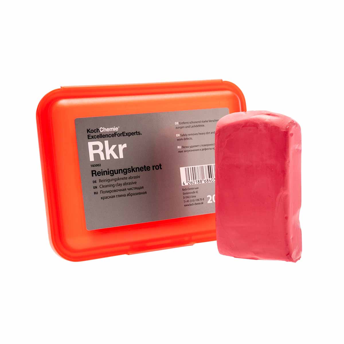 Koch Chemie Reinigungsknete rot 200g