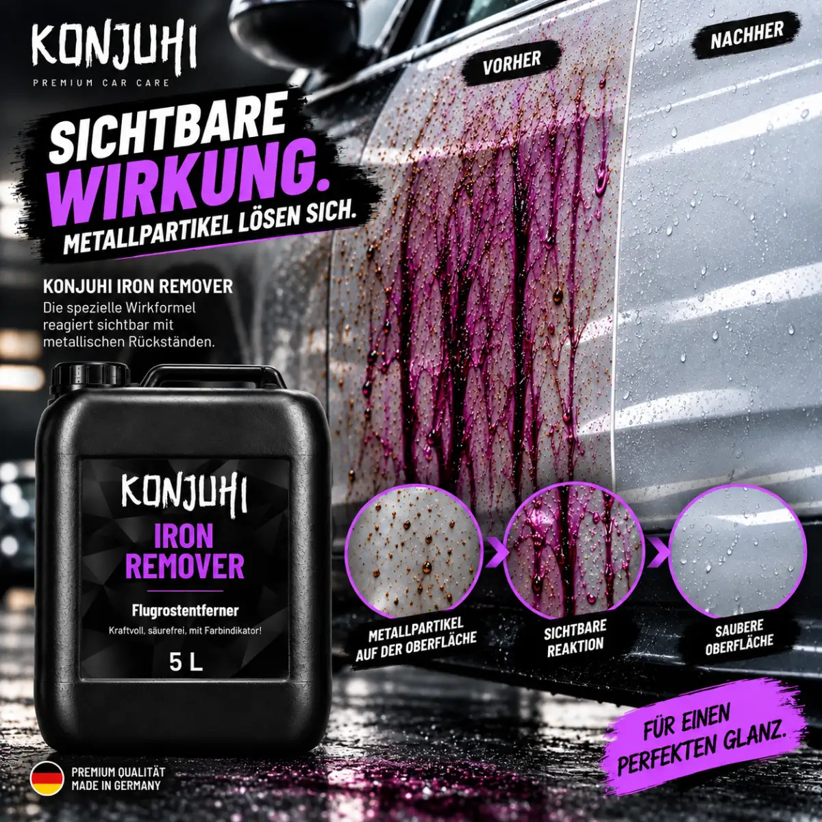 KONJUHI Iron Remover Flugrostentferner 5L