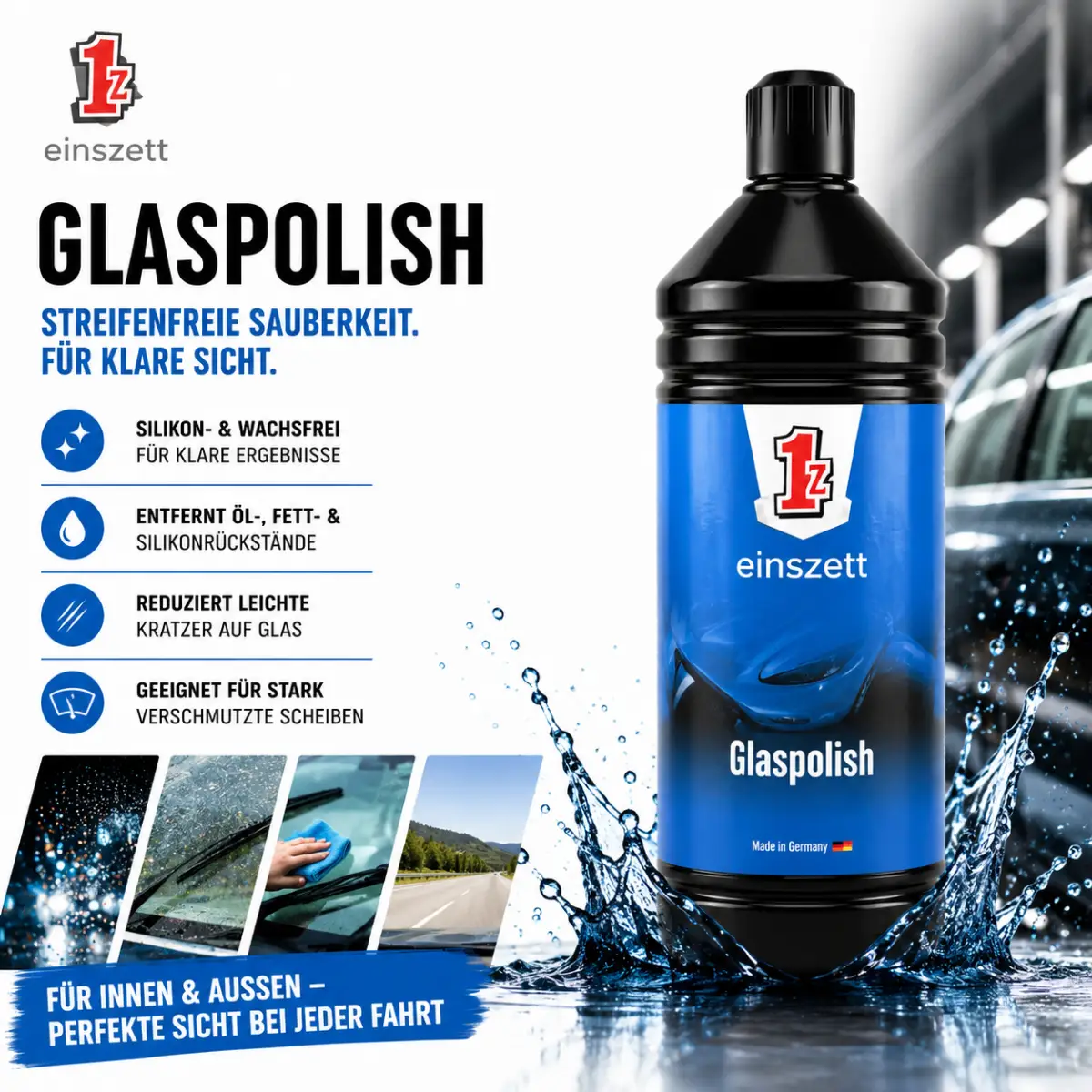 Einszett Glaspolish 1L