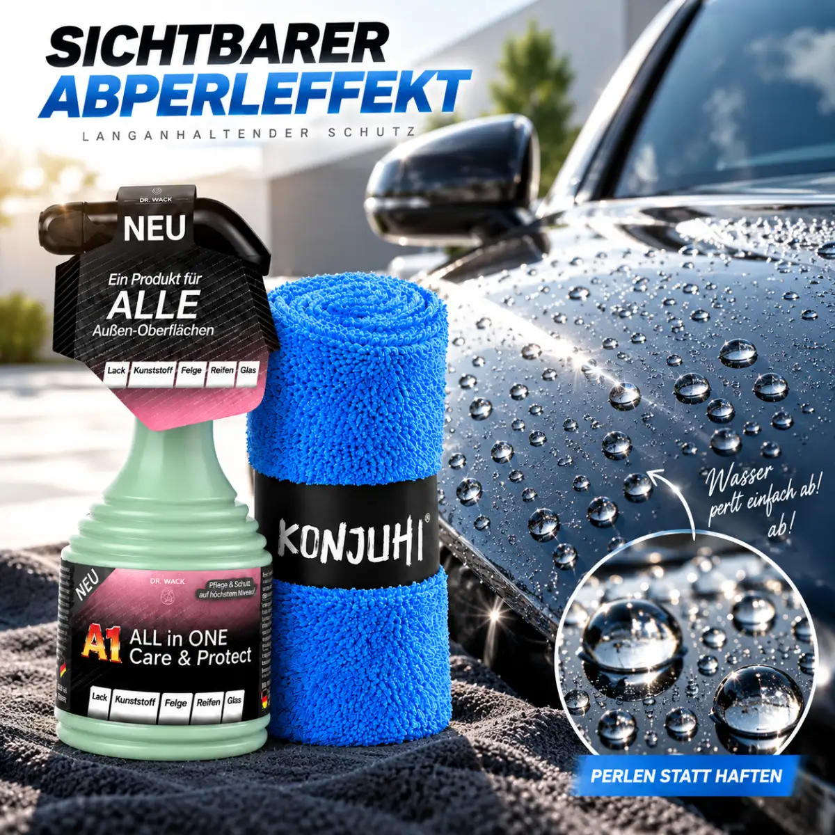 Dr. Wack A1 ALL in ONE Care & Protect 500ml SET #1
