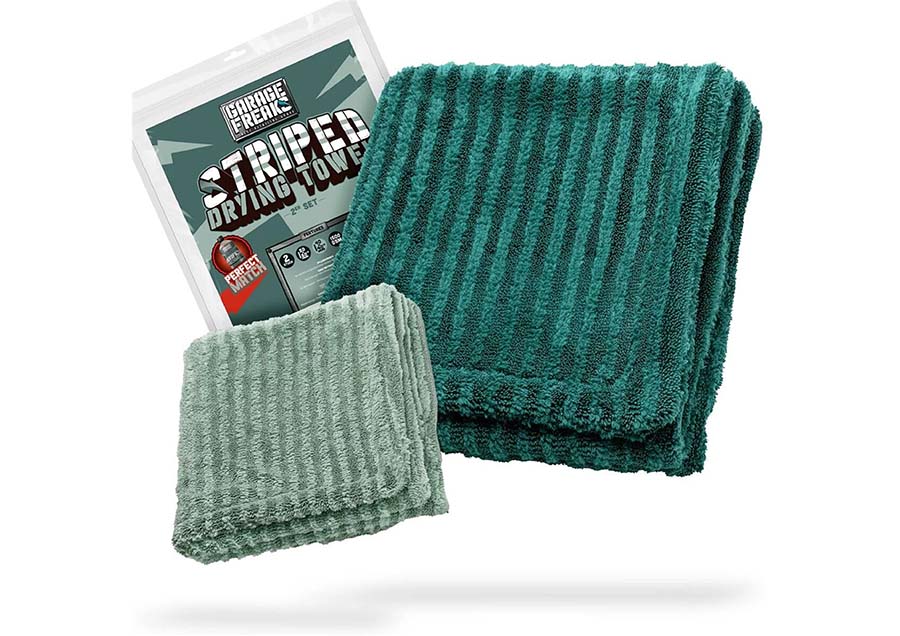 Garage Freaks 2er Set Striped Drying Towel Trockentoch
