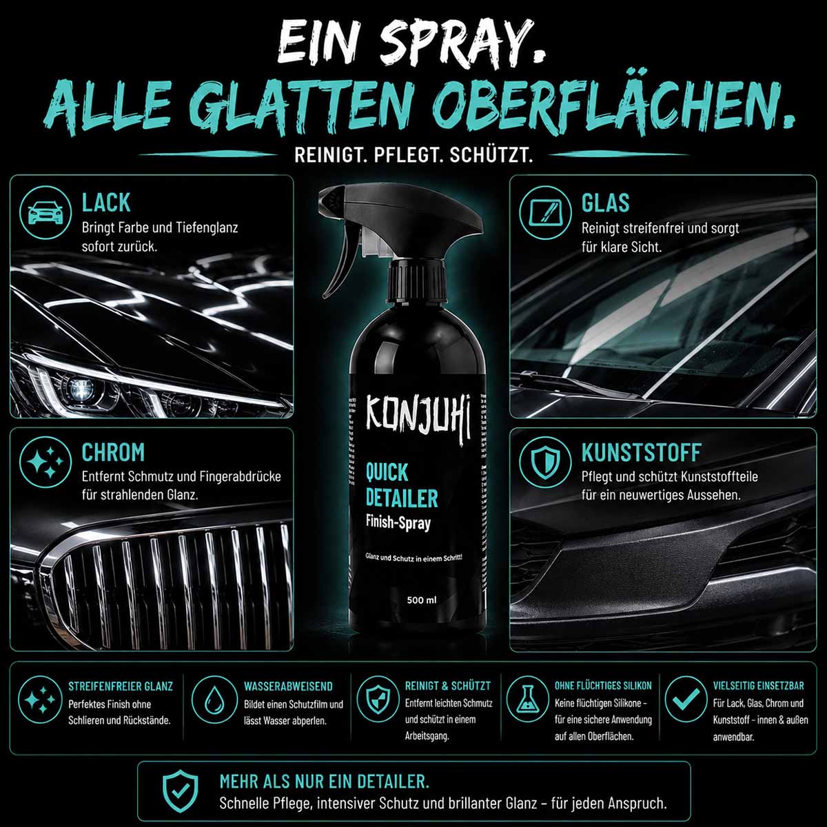 KONJUHI Quick Detailer 500ml SET #1