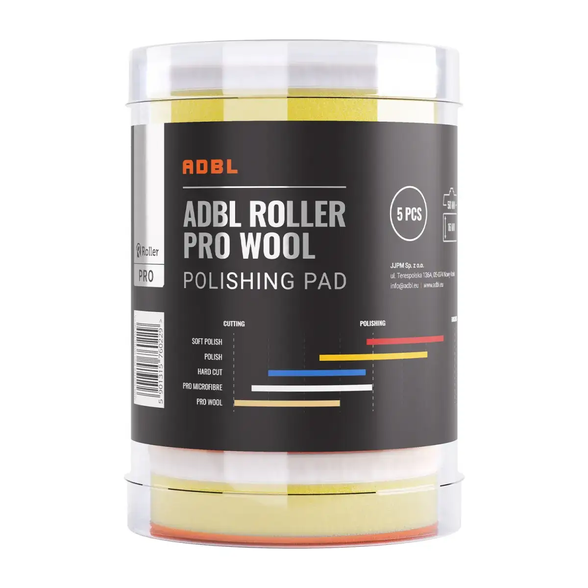 ADBL Roller Pro Wool Polierpad 50mm 5Stk.