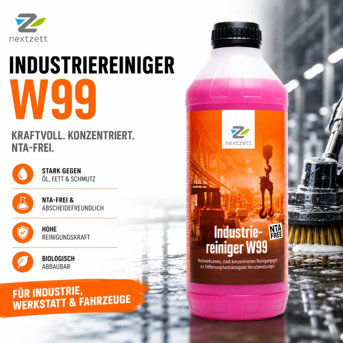 Nextzett Industriereiniger W99 1L
