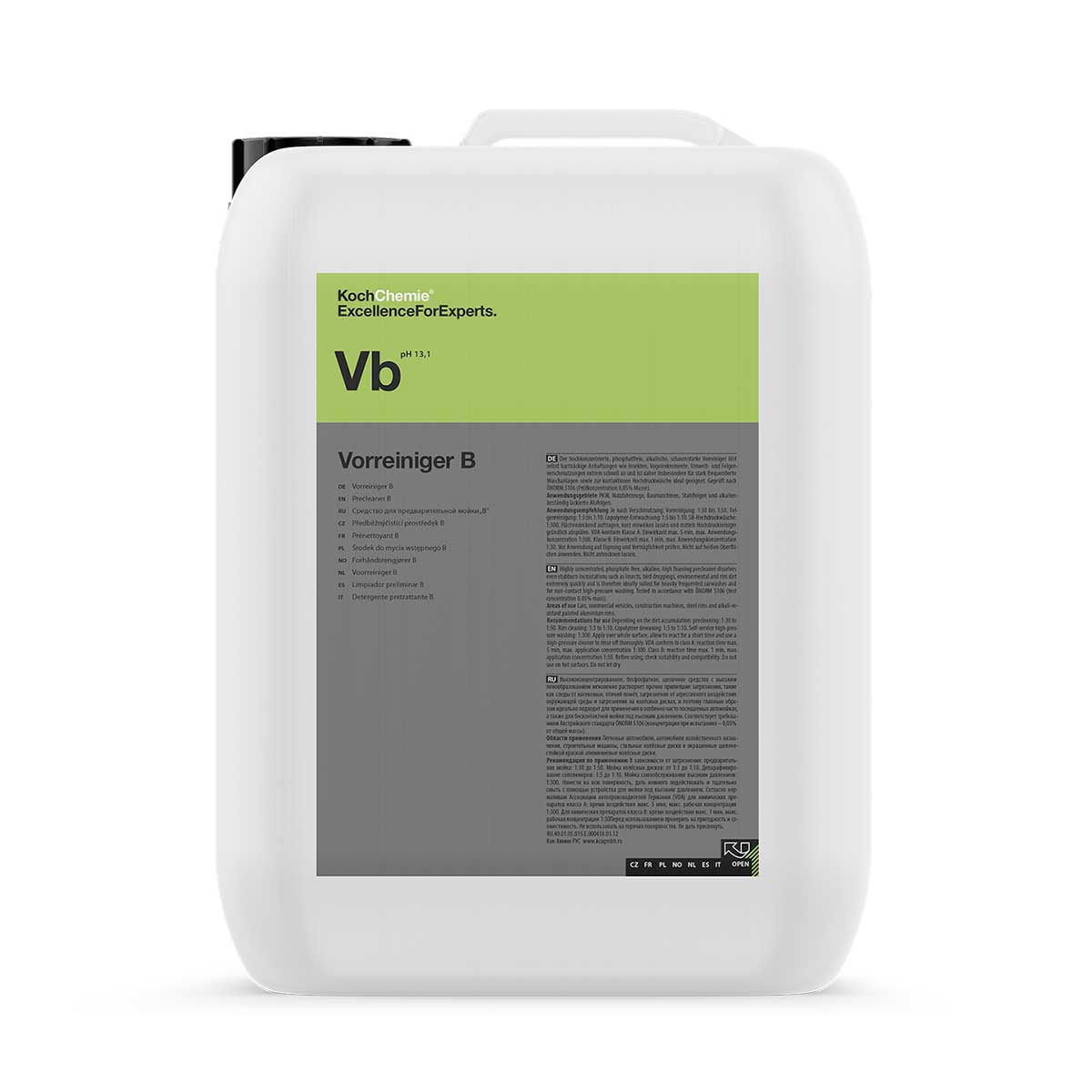 Koch Chemie Vorreiniger B 5Kg Koch Chemie Vorreiniger B 5Kg