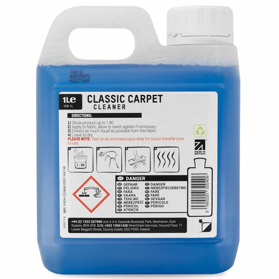 ValetPRO Classic Carpet Cleaner 1L