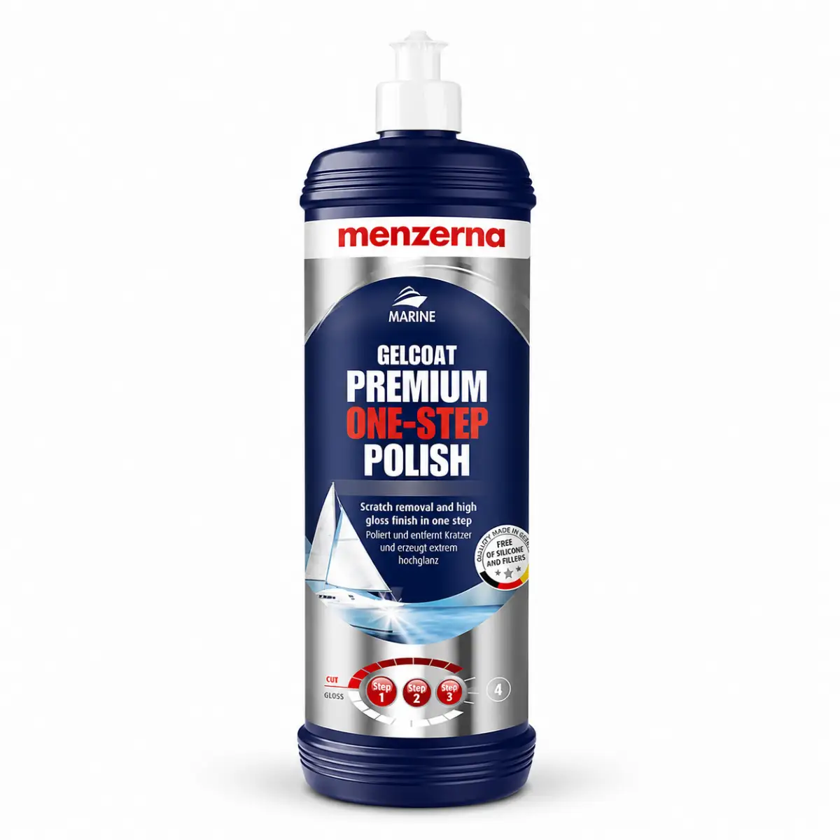 Menzerna Marine Gelcoat Premium One Step Polish 250ml