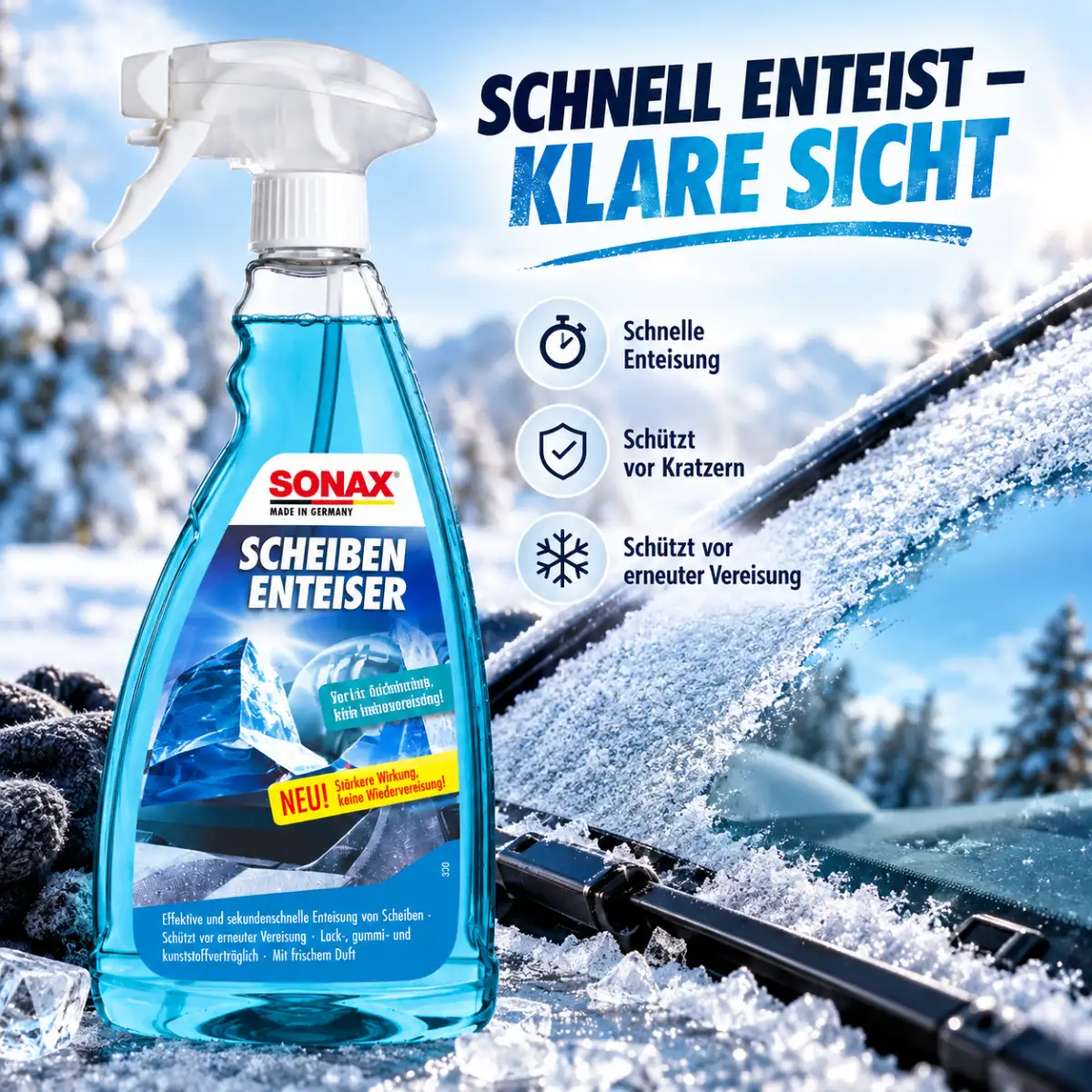 Sonax Schei­ben­Ent­eiser 500ml