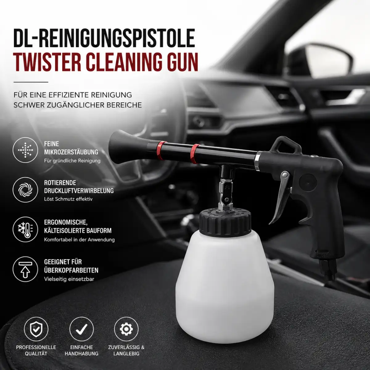 Unikum DL-Reinigungspistole Twister Cleaning Gun