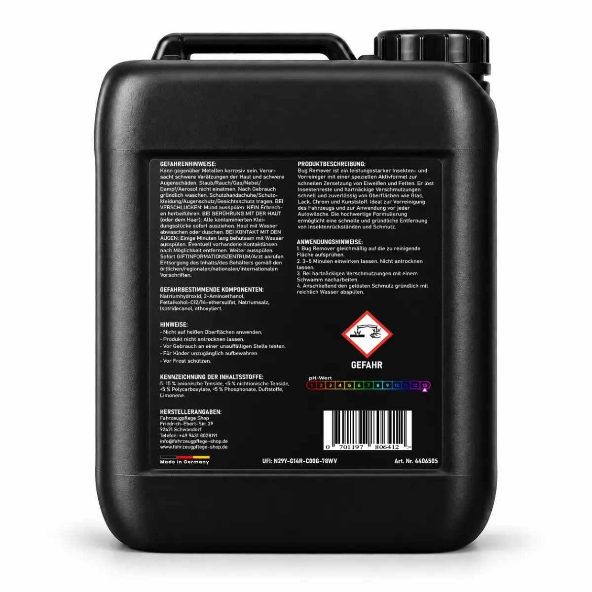 KONJUHI Bug Remover Insektenentferner 5L