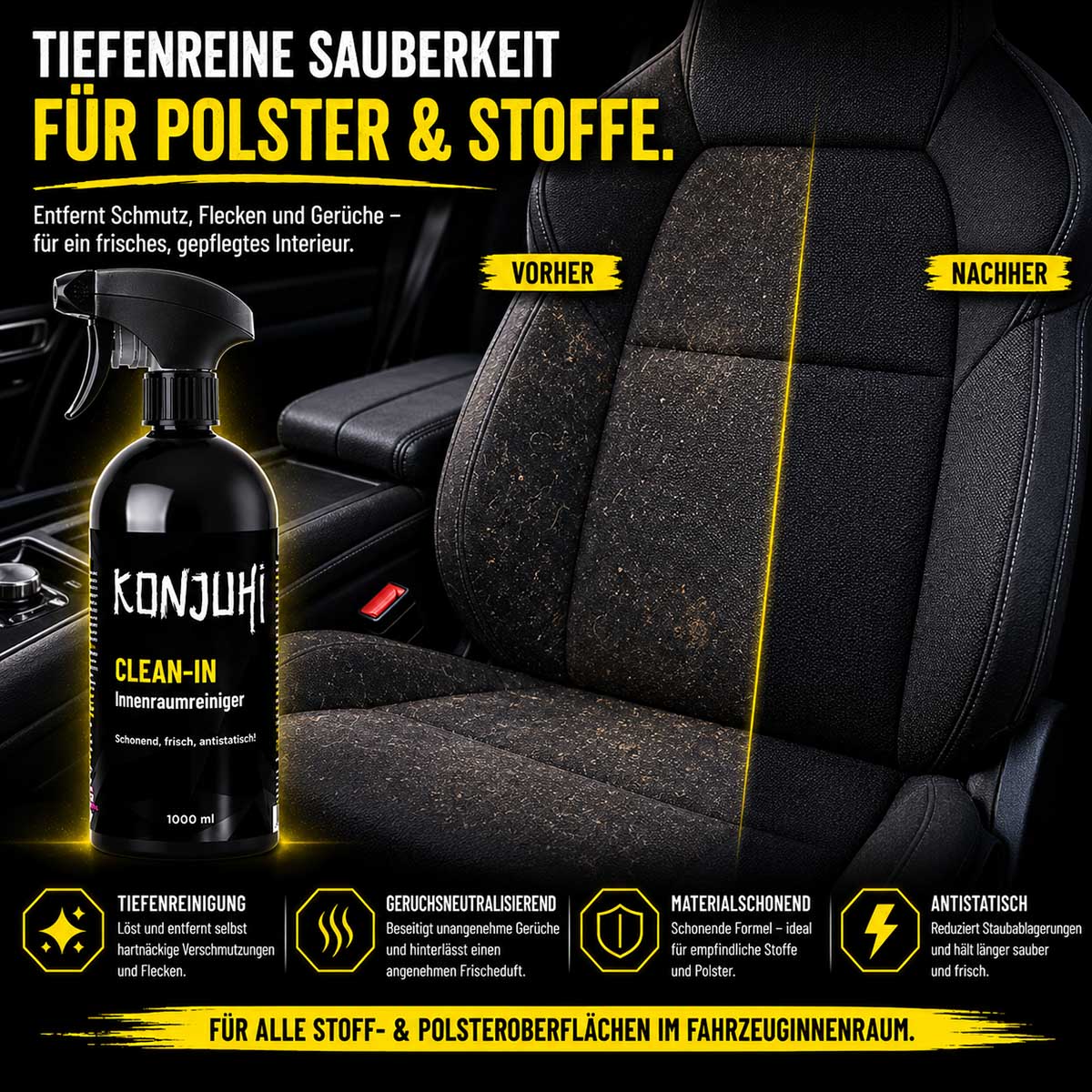 KONJUHI CLEAN-IN Innenraumreiniger 1L