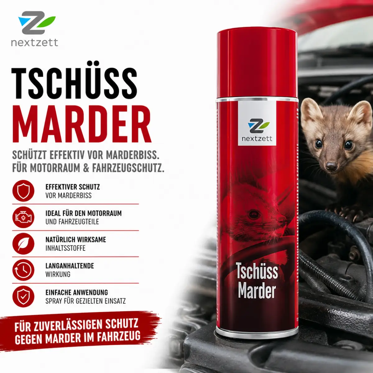 Nextzett Tschüss Marder 300ml