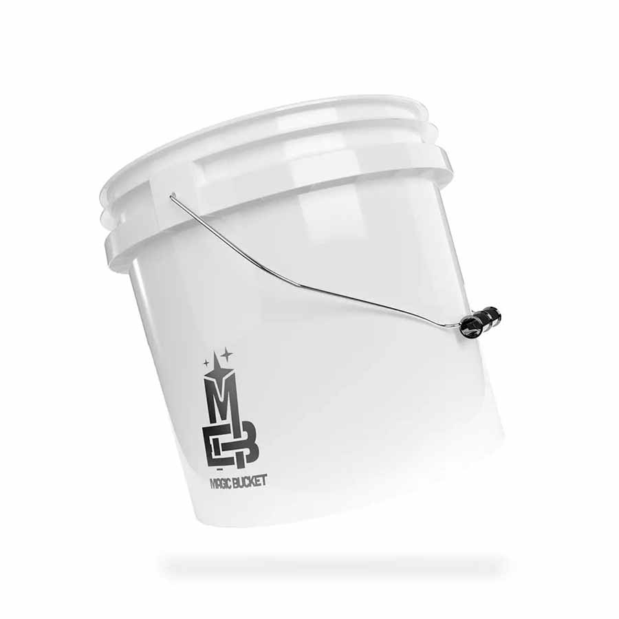 Magic Bucket Wascheimer 3,5 Gallonen White Magic Bucket Wascheimer 3,5 Gallonen White
