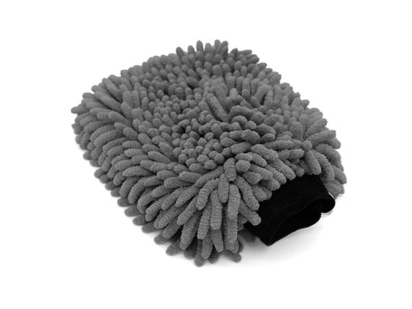 the-collection-chenille-wash-mitt-grau The Collection Chenille Wash Mitt Grau