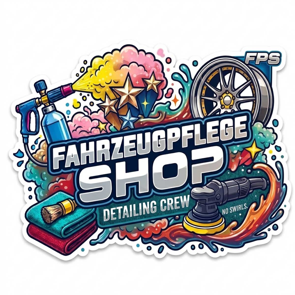 FPS Detailing Crew Sticker