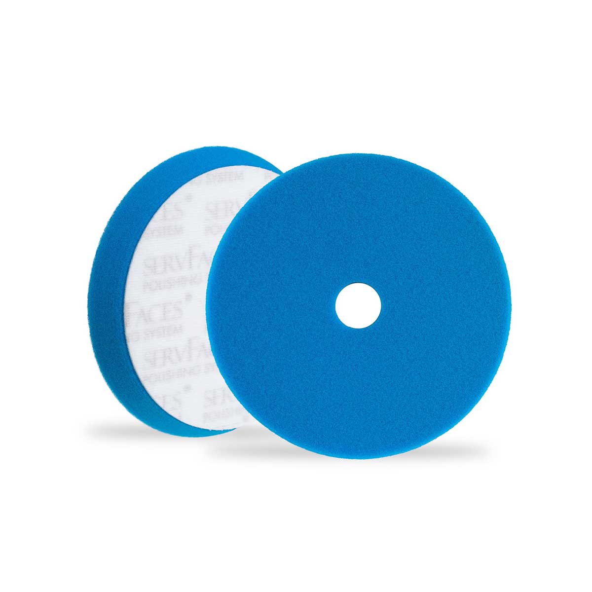 servfaces Polierpad TS 3 PRO - Ultra Fine Cut hellblau - Ø 130mm