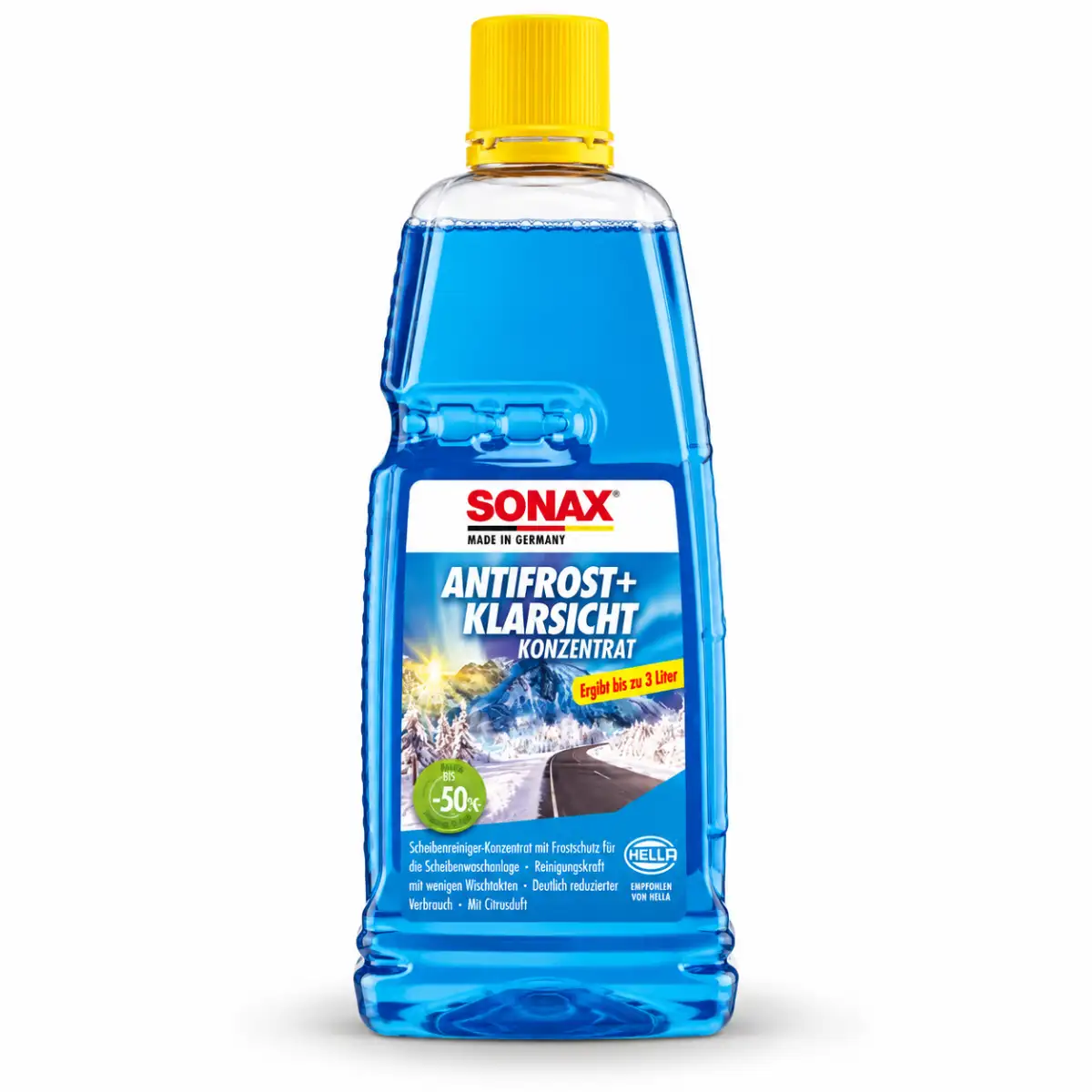 Sonax Antifrost + Klarsicht Konzentrat bis -30 °C Citrus 1L