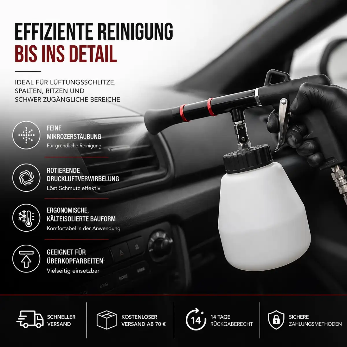 Unikum DL-Reinigungspistole Twister Cleaning Gun