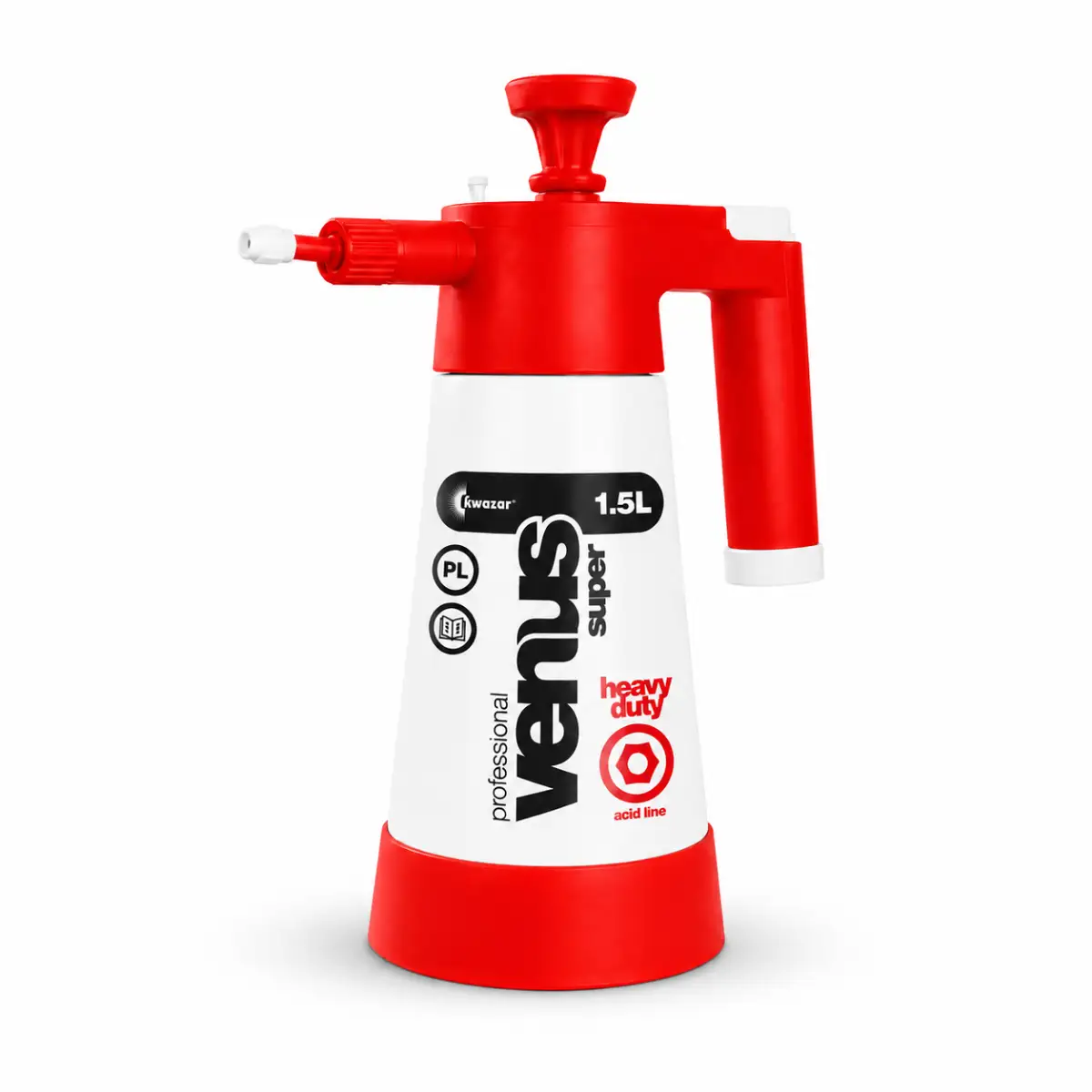 Kwazar Venus HD ACID Line Pumpsprüher 1,5 Liter (für Säure geeignet)