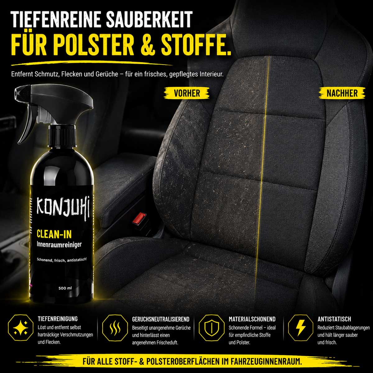 KONJUHI CLEAN-IN Innenraumreiniger 500ml