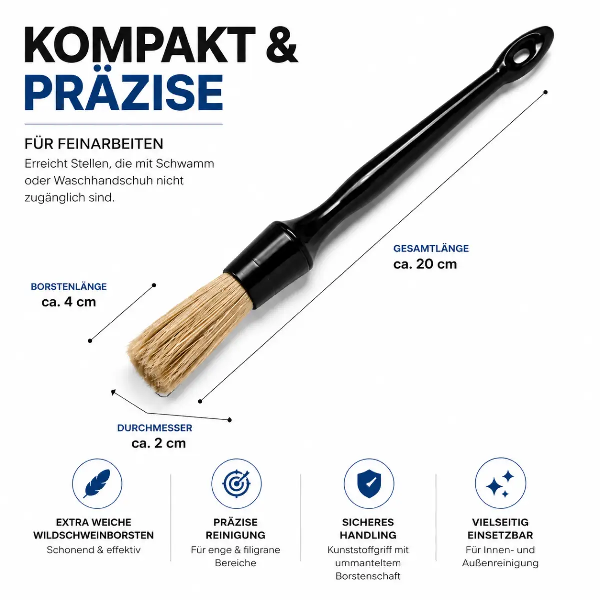 KONJUHI Dash Detailing Brush Small