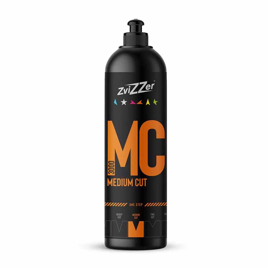 ZviZZer MC 3000 Medium Cut Feinschleifpolitur 750ml ZviZZer MC 3000 Medium Cut Feinschleifpolitur 750ml
