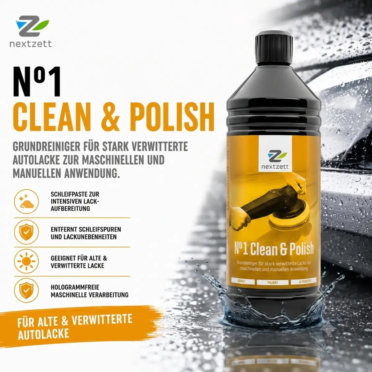 Nextzett No1 Clean & Polish 1L
