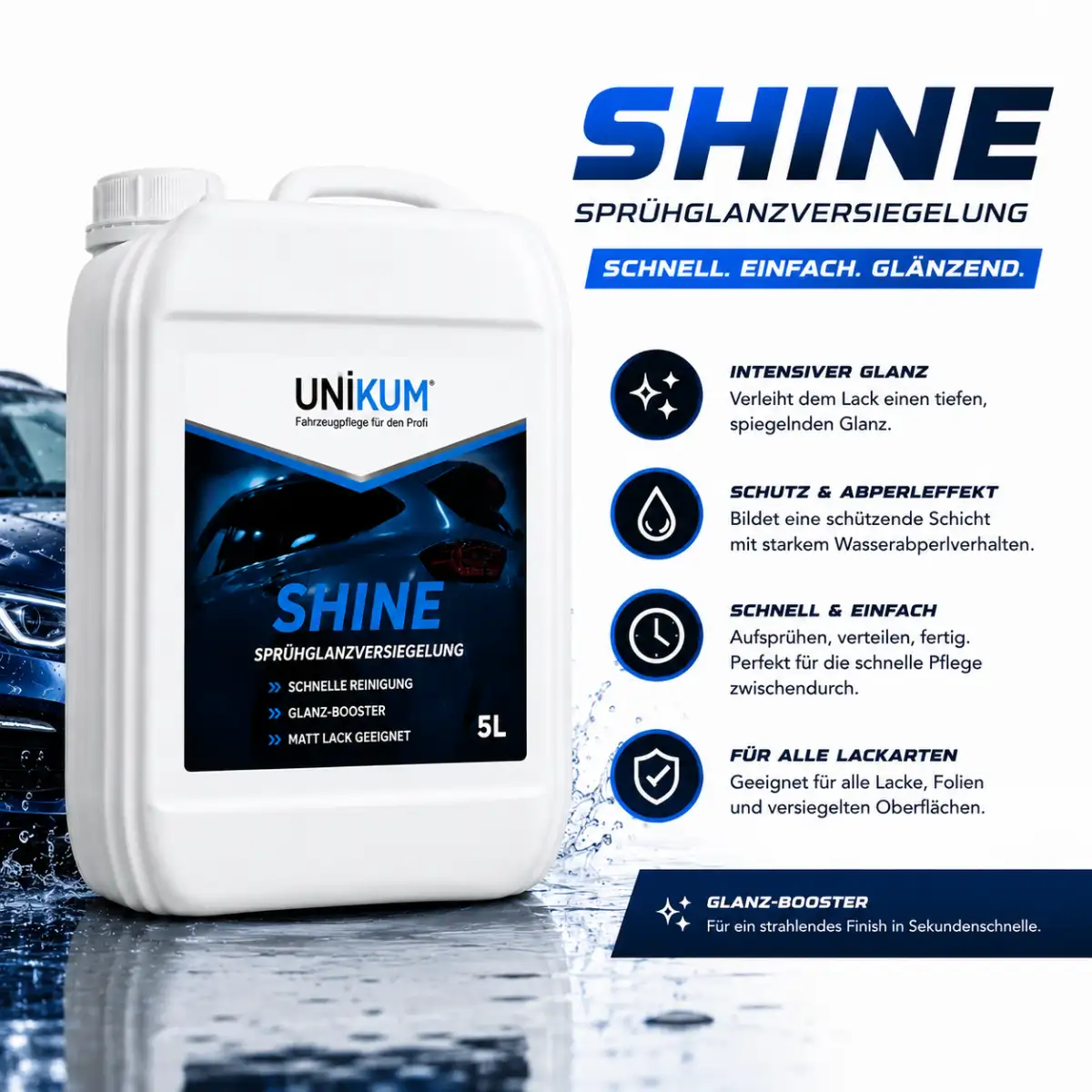 Unikum Optimus Shine Sprühglanzversiegelung 5L