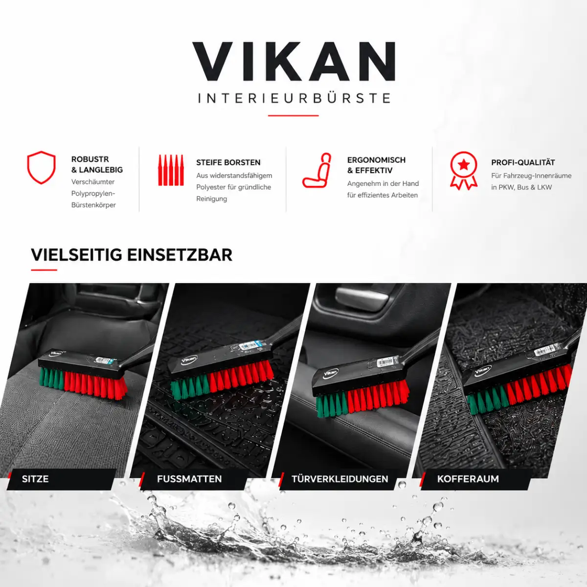 Vikan Interieurbürste
